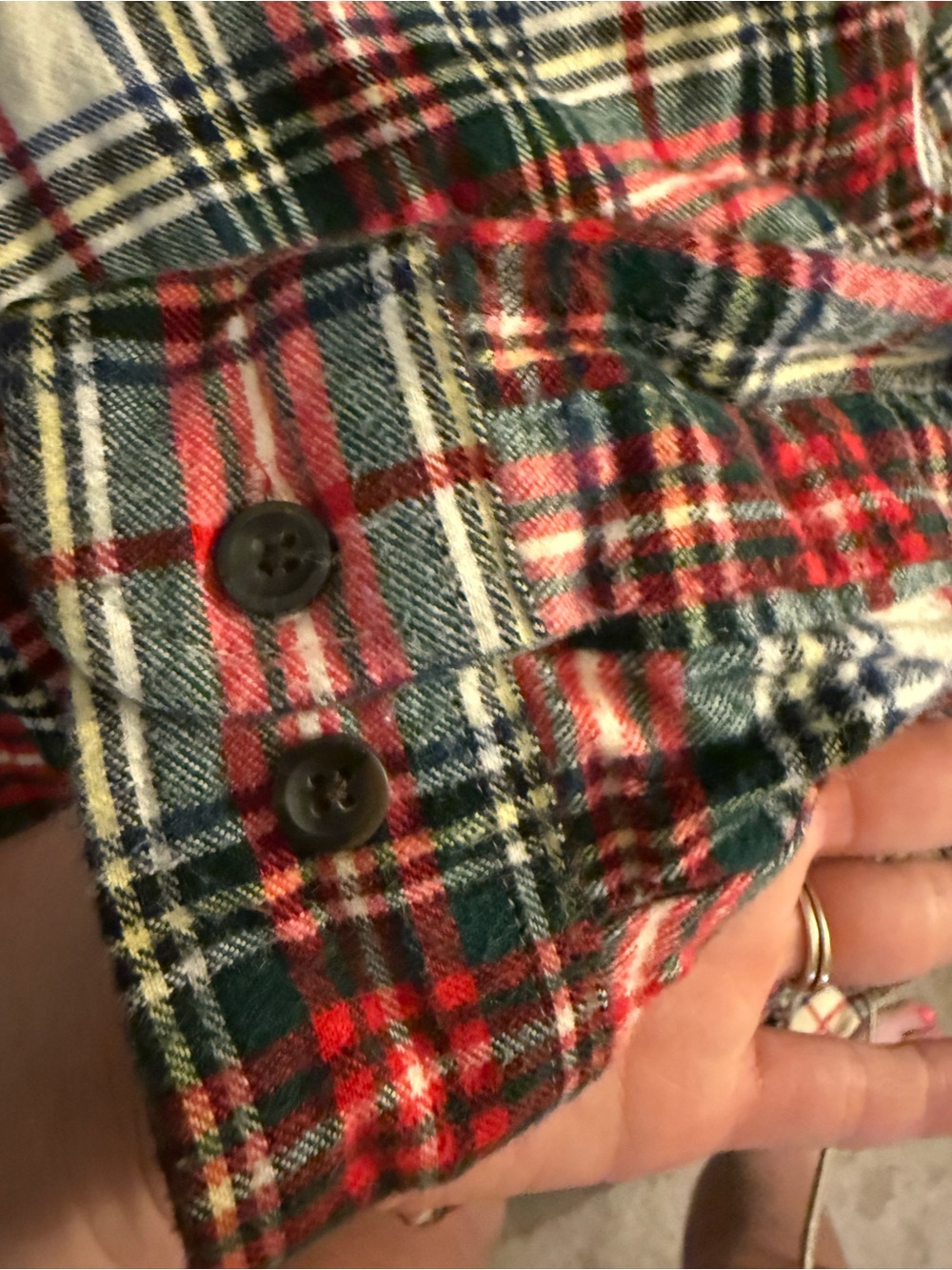 LL Bean Flannel Button Down - Picture 2 of 4